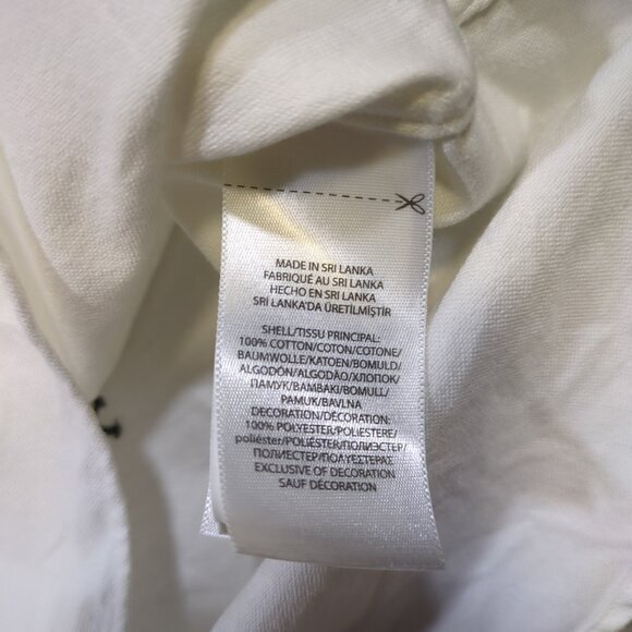 Polo Ralph Lauren Men's XL Button Down Short Sleeve Skulls Embroidered White - Picture 3 of 11